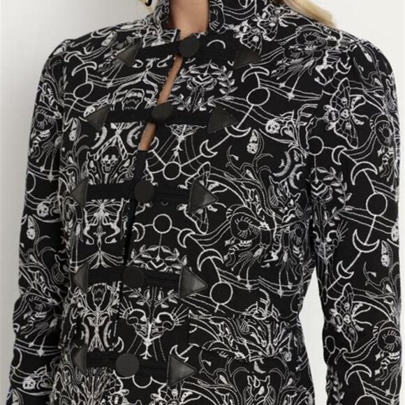 Gothic Relics Embroidered Military Jacket [AU14] - Picture 3 of 4